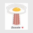 Search for cartoon breakfast stickers Bacon