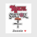 Search for funny vegan stickers Thanksgiving