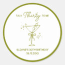 Search for dirty thirty birthday stickers Talk thirty to me