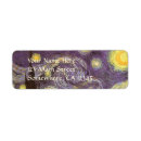 Search for van gogh return address labels Stars