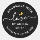 Search for black and white art stickers Elegant calligraphy script typography