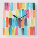 Search for bright colors clocks Modern