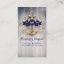 Search for anchor business cards Yacht