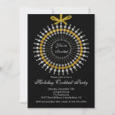 Search for cocktail christmas invitations Gold