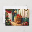 Search for traditional christmas invitations Gold