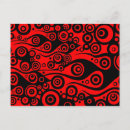 Search for fractal patterns postcards Design