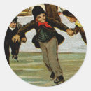 Search for vintage ice skating stickers Victorian