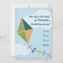 Search for kite flying party invitations Clouds