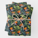 Search for bird of paradise wrapping paper Pattern