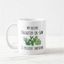 Search for daughter of the bride mugs Daughter in law