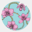 Search for blue orchid stickers Botanical