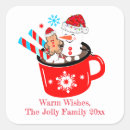 Search for christmas hot chocolate stickers Gingerbread