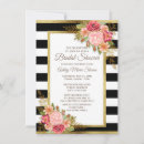 Search for red black white bridal shower invitations Trendy