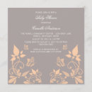 Search for peach butterfly invitations Elegant