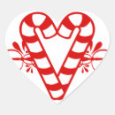 Search for candy cane heart stickers Xmas