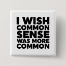 Search for sense badges Funny quote