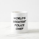 Search for police chief mugs Policeman