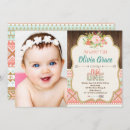 Search for tribal 1st birthday invitations Boho