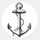 Search for vintage anchor stickers Marine