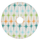 Search for mid century modern tree skirts Vintage