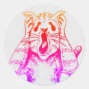 Search for scaredy cat stickers Feline