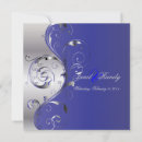 Search for filigree invitations Blue
