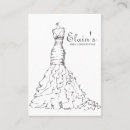 Search for bridal gown business cards Shop