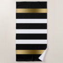 Search for black and gold beach towels Pattern