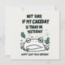 Search for leap year birthday cards Cute