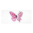 Search for pink rack cards Butterfly
