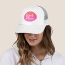 Search for bright baseball hats Typography