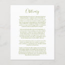 Search for obituary template Memorial