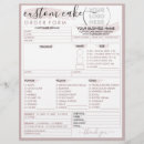 Search for bakery order forms Cake order form