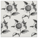 Search for black and white vintage fabric Flowers