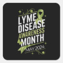 Search for lyme disease stickers Green
