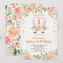 Search for peach and cream birthday invitations For kids
