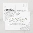 Search for green grey invitations White