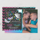Search for shark or mermaid invitations Pool party