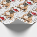Search for frenchie christmas wrapping paper Pets