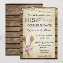 Search for printable bridal shower invitations Rustic