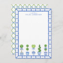 Search for chinoiserie note cards Blue