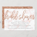 Search for glitter background invitations Rose gold