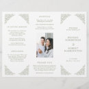 Search for border wedding programs Minimalist