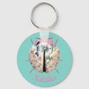 Search for pink ladybug key rings Girly