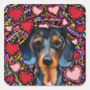 Search for hair of the dog stickers Long haired dachshund