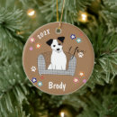 Search for jack russel terrier christmas tree decorations For pets