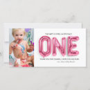 Search for 1st birthday thank you cards First