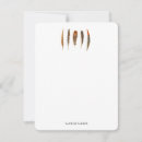 Search for feathers note cards Boho