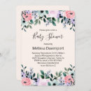 Search for flower borders baby shower invitations Garden
