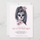 Search for dia de los muertos invitations Catrina